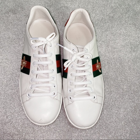 gucci ace sneakers peeling